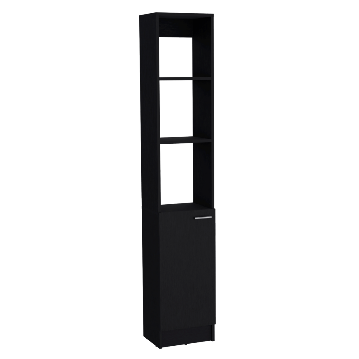 Armario de Baño Parks Wengue 33.1x180.6cm de Piso con Tres Entrepaños - Muebles para Baño | Bylmo
