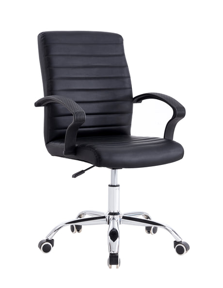 Silla de Oficina X 59B Negra 59x92cm con Apoya Brazos - Sillas de Oficina | Bylmo