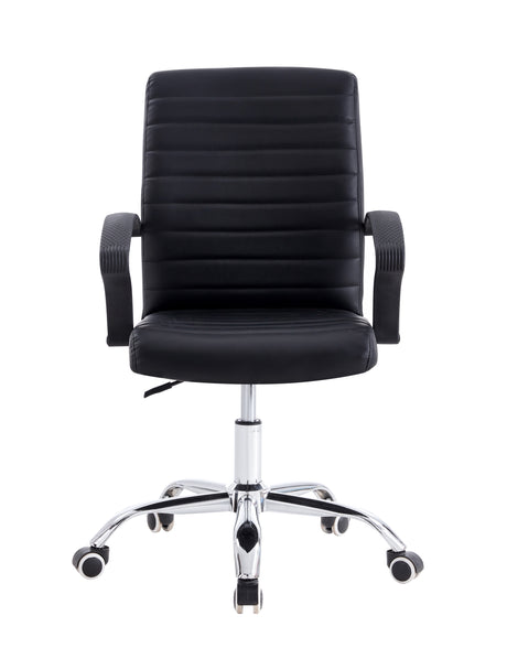 Silla de Oficina X 59B Negra 59x92cm con Apoya Brazos - Sillas de Oficina | Bylmo