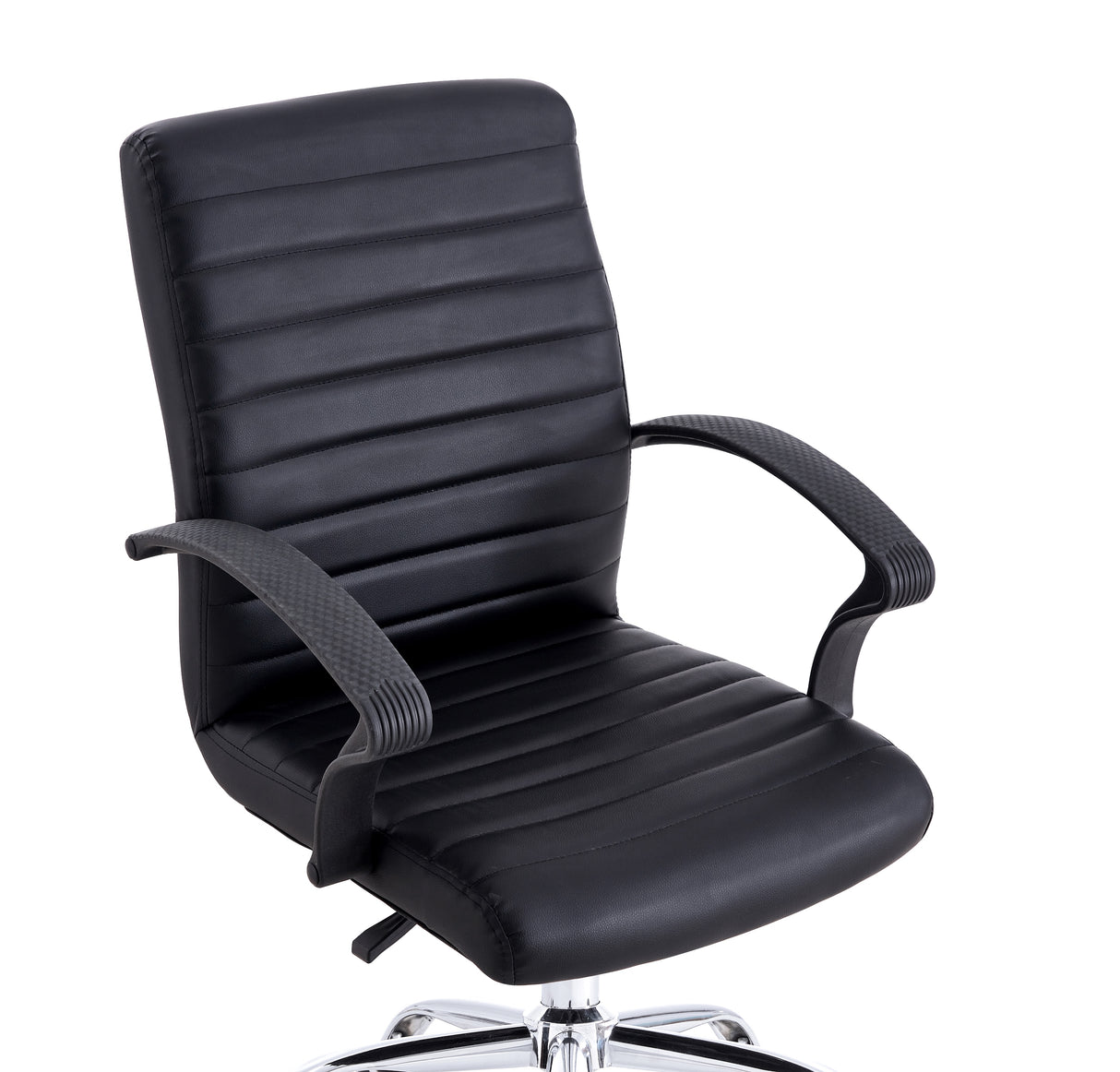 Silla de Oficina X 59B Negra 59x92cm con Apoya Brazos - Sillas de Oficina | Bylmo