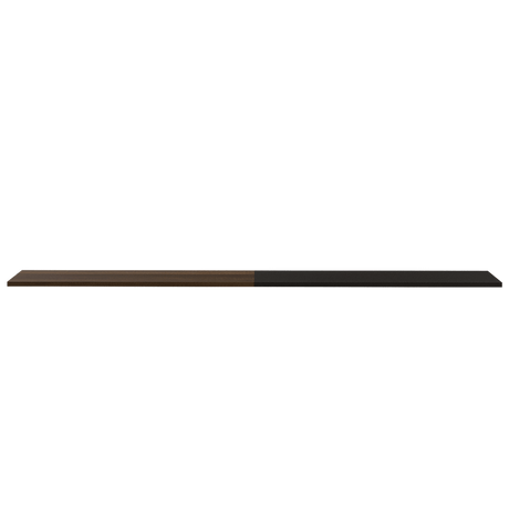 Repisa Wall Z Classic Caramelo 160x1.5cm con Dos Entrepaños - Repisas y Percheros | Bylmo