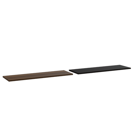 Repisa Wall Z Classic Caramelo 160x1.5cm con Dos Entrepaños - Repisas y Percheros | Bylmo