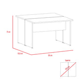 Escritorio Home Office Milan 120x75cm de Doble Puesto - Escritorios | Bylmo