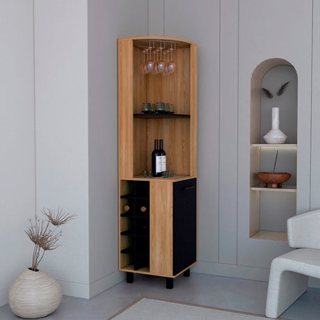Bar Esquinero Kaia Fresno Europeo 45x180cm con Patas - Bares | Bylmo