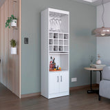 Bar Alto Kevil Blanco 51x180.6cm de Piso - Bares | Bylmo