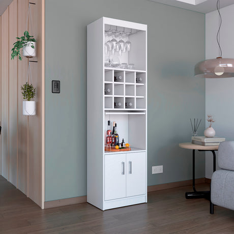 Bar Alto Kevil Blanco 51x180.6cm de Piso - Bares | Bylmo