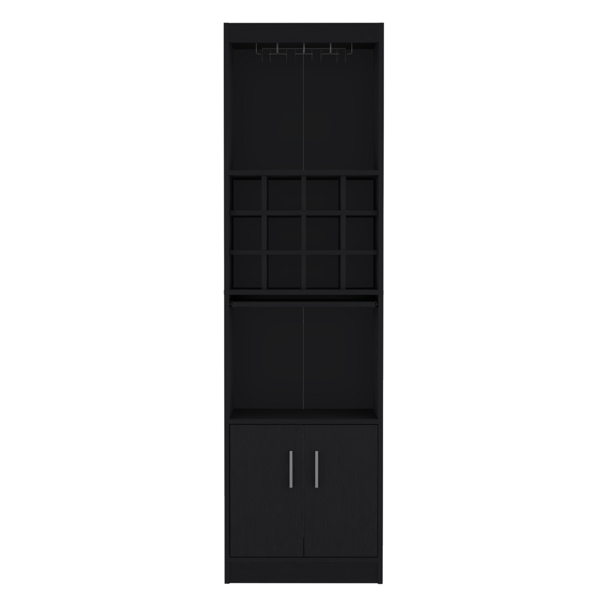 Bar Alto Kevil Wengue 51x180.6cm de Piso - Bares | Bylmo