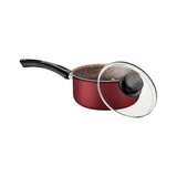 Olla Paris Rojo 17.4x13.1cm Antiadherente de 1.5 Litros - Ollas y Sartenes | Bylmo