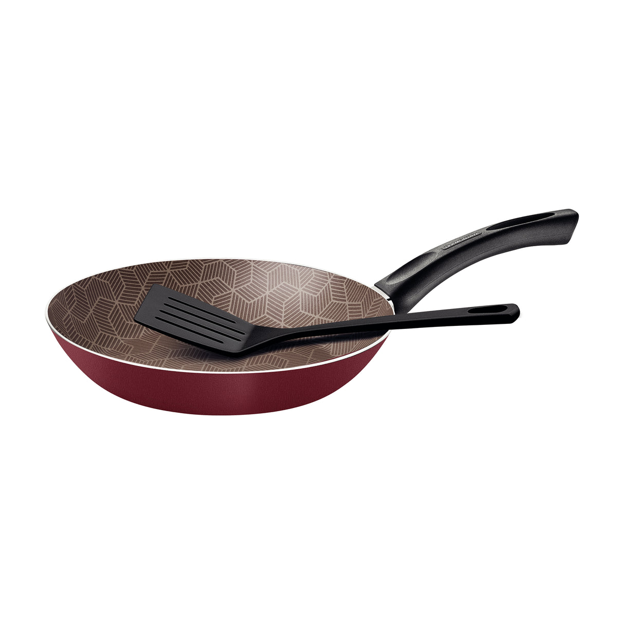 Sarten Paris Rojo 24.5x7.1cm Antiadherente de 1.2 Litros - Ollas y Sartenes | Bylmo