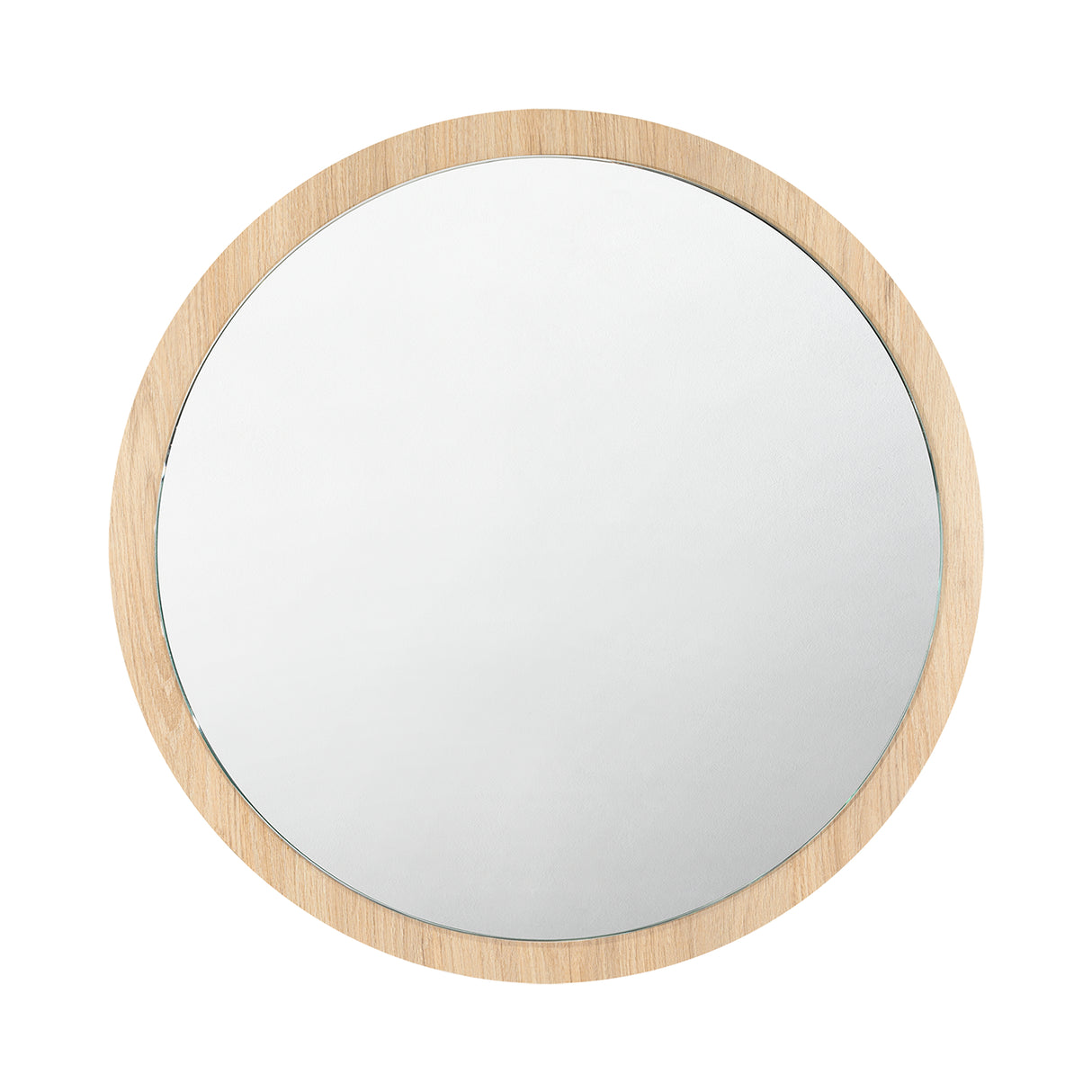 Espejo Ary 80x80cm Redondo Con Marco en Madera - Espejos Decorativos | Bylmo