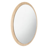 Espejo Ary 80x80cm Redondo Con Marco en Madera - Espejos Decorativos | Bylmo