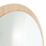 Espejo Ary 80x80cm Redondo Con Marco en Madera - Espejos Decorativos | Bylmo