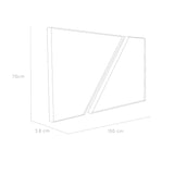 Espejo Kenny 70x150cm Rectangular Con Marco Metálico - Espejos Decorativos | Bylmo