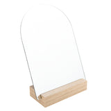 Espejo Noruega 25x18cm Rectangular Con Base En Madera - Espejos Decorativos | Bylmo