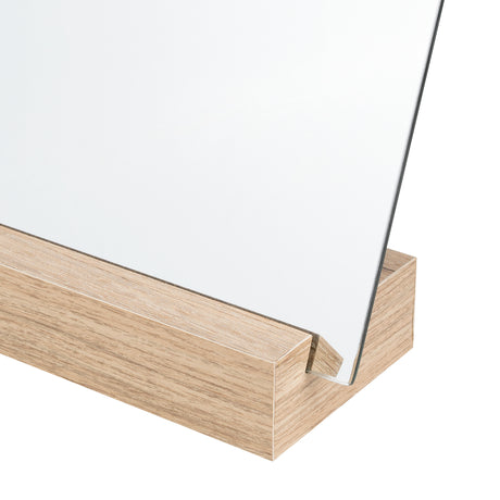 Espejo Noruega 25x18cm Rectangular Con Base En Madera - Espejos Decorativos | Bylmo