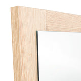 Espejo Shaver 23x35cm Rectangular Con Marco En Madera - Espejos Decorativos | Bylmo