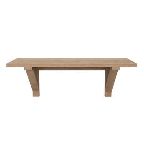 Repisa Bella Cafe 22x60cm Rectangular - Repisas y Percheros | Bylmo