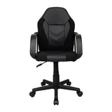 Silla de Oficina Ottis Negra 50x97cm Giratorio con Soporte Lumbar - Sillas de Oficina | Bylmo