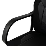 Silla de Oficina Ottis Negra 50x97cm Giratorio con Soporte Lumbar - Sillas de Oficina | Bylmo