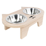 Comedero Michi Cafe 40x12cm Para Gatos Medianos - Muebles para Mascotas | Bylmo