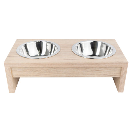 Comedero Laica Cafe 40x12cm Para Gatos Medianos - Muebles para Mascotas | Bylmo