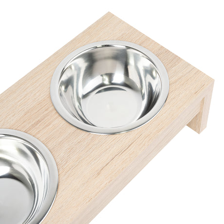 Comedero Laica Cafe 40x12cm Para Gatos Medianos - Muebles para Mascotas | Bylmo