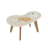 Mesa de Centro Centem Blanco 91x44cm con Forma Irregular - Mesas de Centro | Bylmo