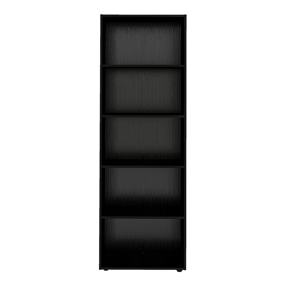 Biblioteca Multy Negro 60x180cm Rectangular con 4 Entrepaños - Bibliotecas y Estanterías | Bylmo
