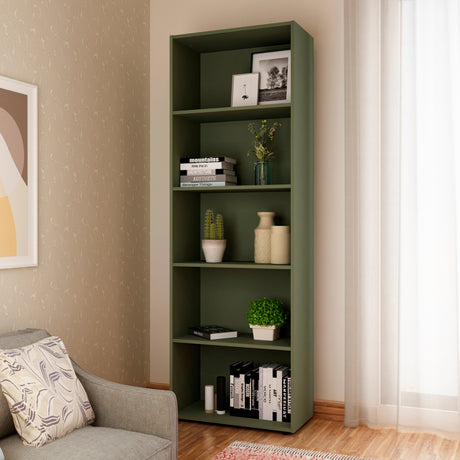 Biblioteca Multy Menta 60x180cm Rectangular con 4 Entrepaños - Bibliotecas y Estanterías | Bylmo