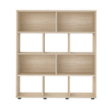 Biblioteca Book Cafe Claro 91x109cm Rectangular con 3 Entrepaños - Bibliotecas y Estanterías | Bylmo