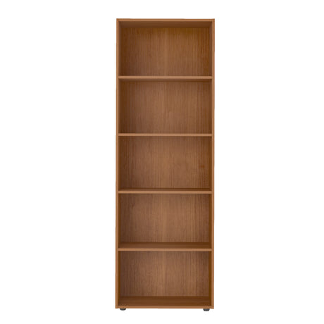 Biblioteca Multy Cerezo 60x180cm Rectangular con 4 Entrepaños - Bibliotecas y Estanterías | Bylmo