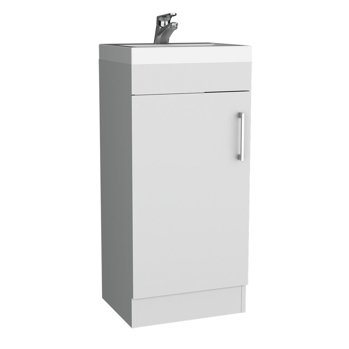 Mueble para Lavamanos Madrid Blanco 40x83cm Con Lavamanos - Muebles para Lavamanos | Bylmo