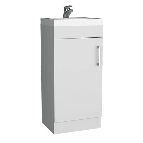 Mueble para Lavamanos Madrid Blanco 40x83cm Con Lavamanos - Muebles para Lavamanos | Bylmo