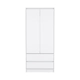 Closet Austin Blanco 80x180cm Con Cuatro Compartimientos - Closets | Bylmo