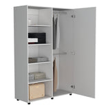 Closet Eco 120 Blanco 120.1x184cm Con Seis Compartimientos - Closets | Bylmo