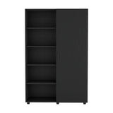 Closet Eco 120 Wengue 120.1x184cm Con Seis Compartimientos - Closets | Bylmo