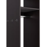Closet Custer Wengue 40x160cm Con Tres Compartimientos - Closets | Bylmo