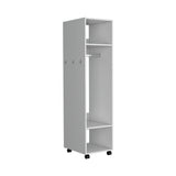 Closet Custer Blanco 40x160cm Con Tres Compartimientos - Closets | Bylmo