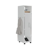 Closet Custer Blanco 40x160cm Con Tres Compartimientos y Puertas - Closets | Bylmo