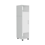 Closet Custer Blanco 40x160cm Con Tres Compartimientos y Puertas - Closets | Bylmo
