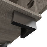 Bar Bajo Aurora Ceniza 62x81.7cm con Portabotellas - Bares | Bylmo