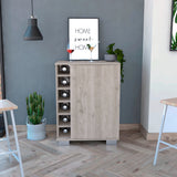 Bar Bajo Aurora Ceniza 62x81.7cm con Portabotellas - Bares | Bylmo