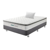 Combo Base Cama y Colchón Sigma Semidoble 120x190cm Medio Firme Ortopédico - Colchones | Bylmo