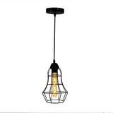 Lámpara Colgante Nydia Negro 16x21cm de Techo con Bombilla - Iluminacion | Bylmo