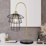 Lámpara de Mesa Flora Negro 25x65cm con Bombilla - Iluminacion | Bylmo