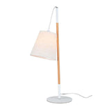 Lámpara de Mesa Lavi Blanco 18x65cm con Bombilla - Iluminacion | Bylmo