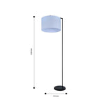 Lámpara de Piso Shann Negro 33x56cm con Bombilla - Iluminacion | Bylmo