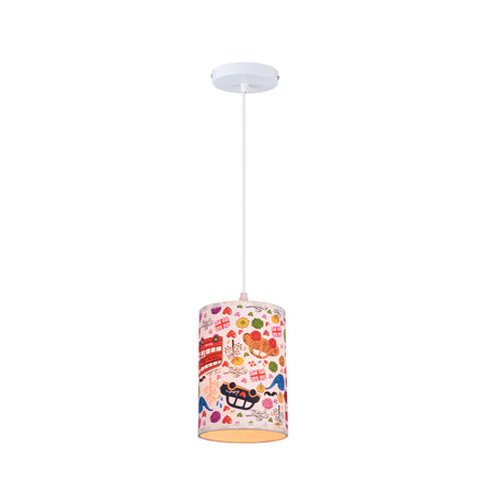 Lámpara Colgante Meteoro Multicolor 14x120cm de Techo con Bombilla - Iluminacion | Bylmo