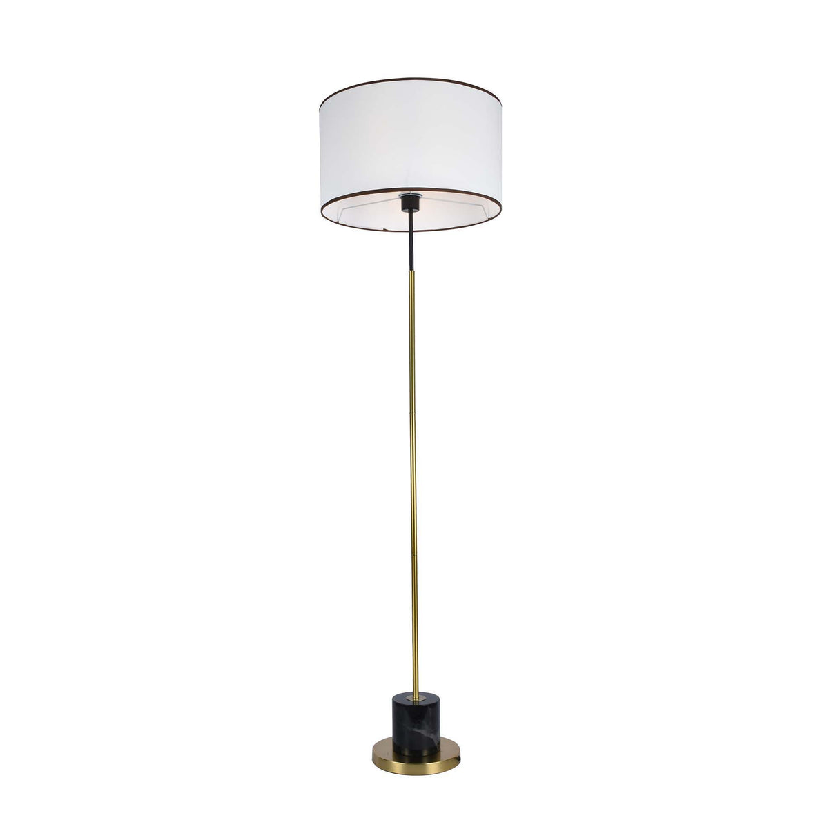 Lámpara De Piso Dafne Dorado 45x160cm Con Bombilla LED - Iluminacion | Bylmo