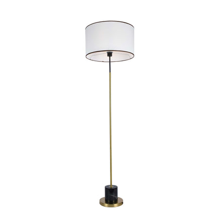 Lámpara De Piso Dafne Dorado 45x160cm Con Bombilla LED - Iluminacion | Bylmo